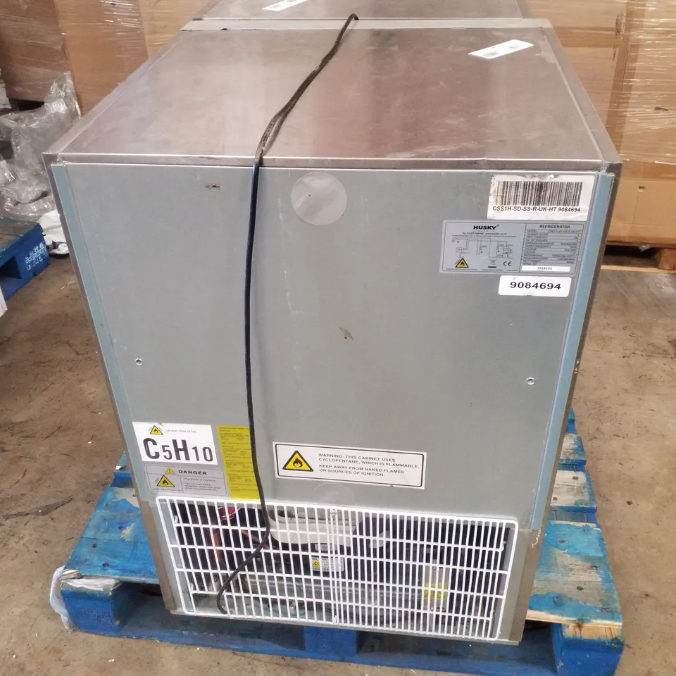 HUSKY SINGLE DOOR UNDER COUNTER FRIDGE – CSS1H-SD-SS-R-UK-HT