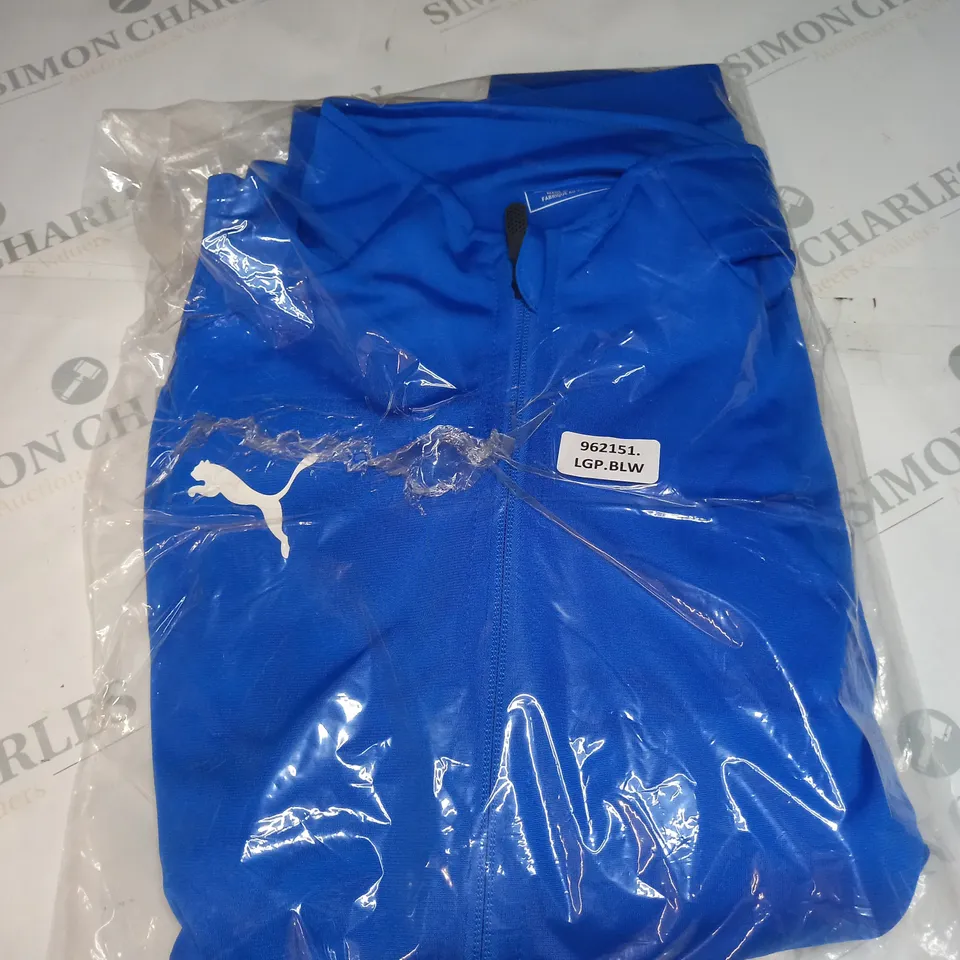 PUMA BLUE SPORTING JACKET SIZE M 