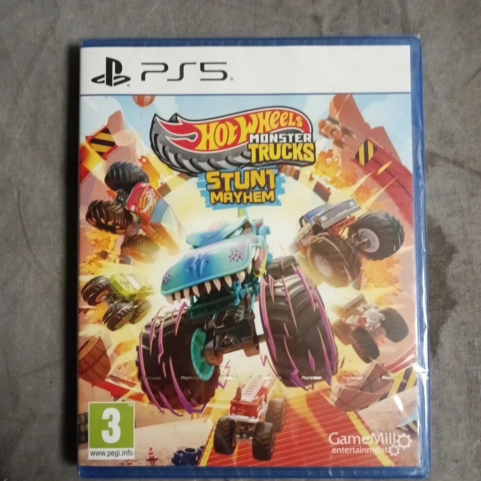 SEALED HOT WHEELS MONSTER TRUCKS FOR PS5 