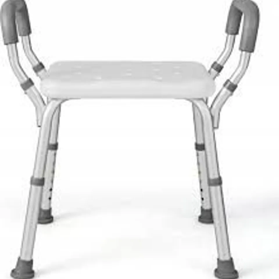 BOXED COSTWAY SHOWER CHAIR SEAT 6 HEIGHTS