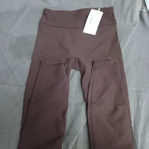 REASN THE SCULPT HIGH WAIST LEGGINGS – ESPRESSO, UK 6