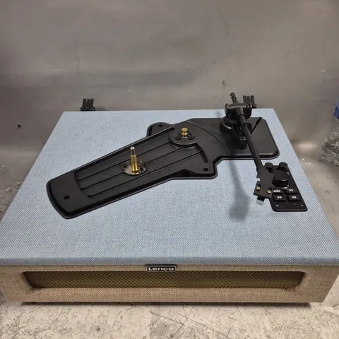 BOXED LENCO LS-440BUBG BLUETOOTH TURNTABLE WITH BUILT IN SPEAKERS