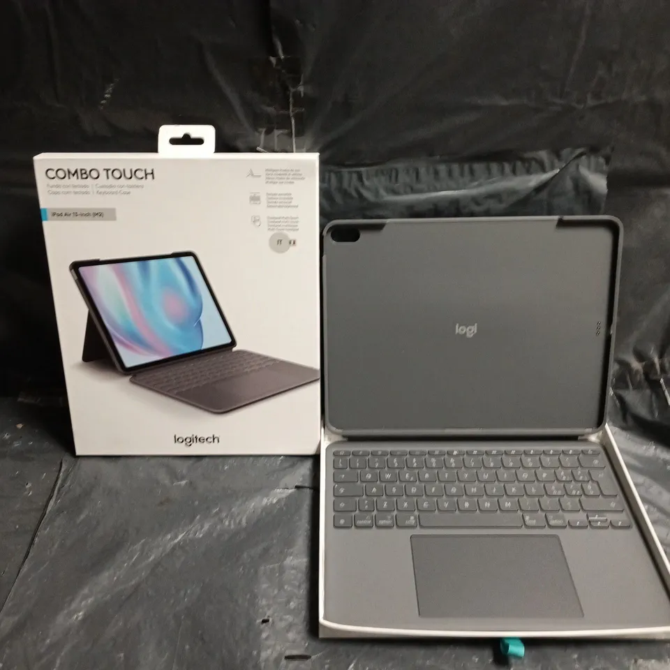 LOGITECH COMBO TOUCH KEYBOARD CASE FOR IPAD AIR 13 INCH – GREY ITALIAN KEYBOARD