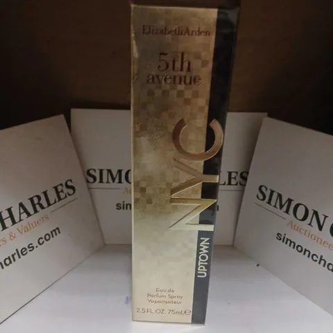 BOXED AND SEALED ELIZABETH ARDEN 5TH AVENUE UPTOWN NYC EAU DE PARFUM 75ML