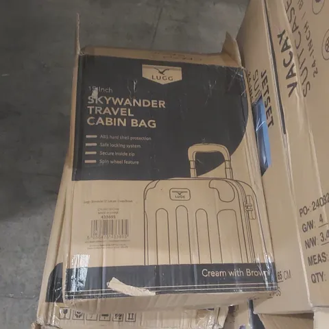 BOXED LUGG TRAVEL CABIN BAG