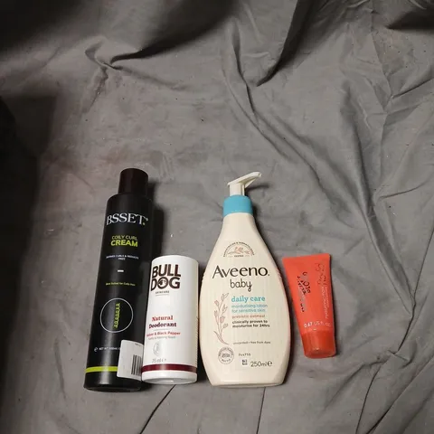 APPROXIMATELY 30 ITEMS INCLUDING ASSORTED HEALTH & BEAUTY PRODUCTS – PERSONAL CARE ASSORTMENT BRANDS SUCH AS AVEENO BULLDOG,AND BSSET BEAUTY PRODUCTS .