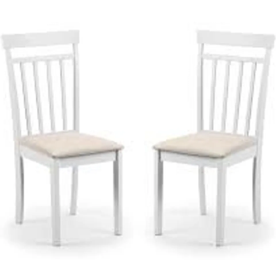 JULIAN BOWEN PAIR OF COAST DINING CHAIRS