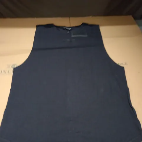 RAWIRON MENS BLACK MUSCLE TANK TOP - SIZE XL