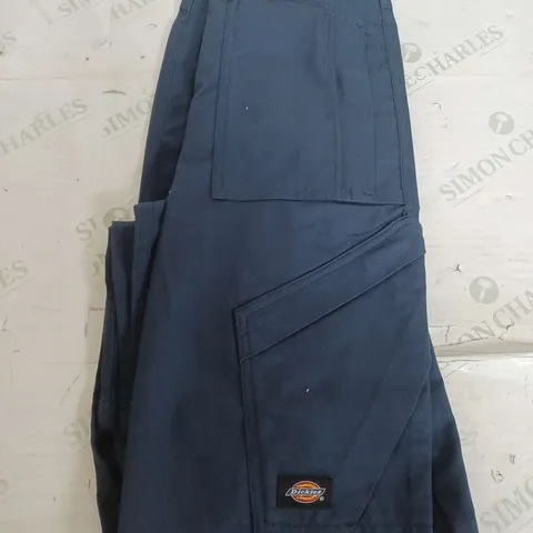 DICKIES NAVY FELX TROUSERS - 38W 30L