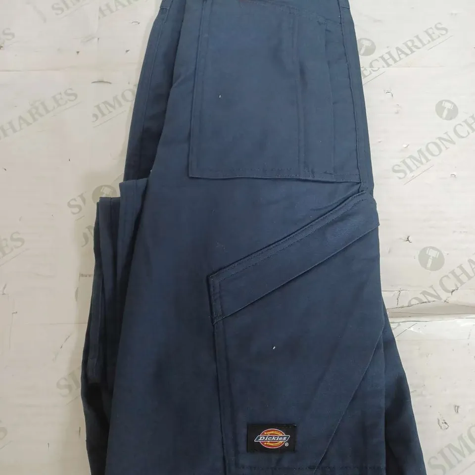 DICKIES NAVY FELX TROUSERS - 38W 30L