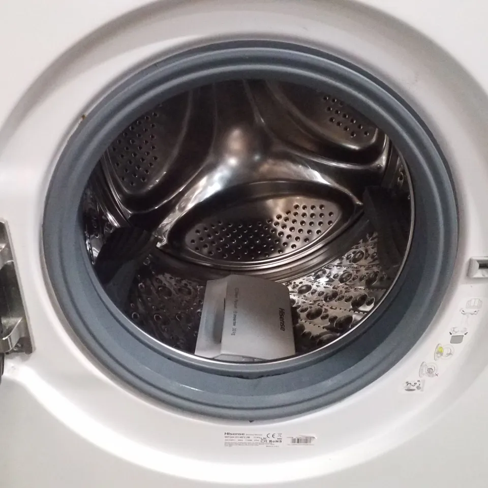 HISENSE 3 SERIES WFQA1014EVJM 10KG WASHING MACHINE WITH 1400 RPM - WHITE - A RATED