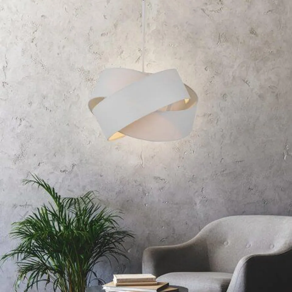 LAYERED TWIST 35CM COTTON NOVELTY PENDANT 