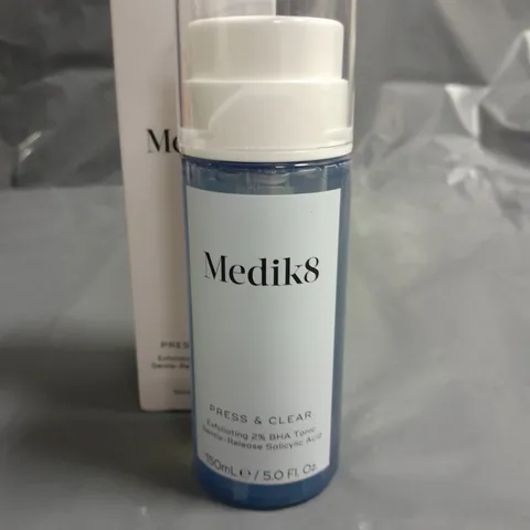 MEDIK8 PRESS AND CLEAR EXFOLIATING 2% BHA TONIC 150ML