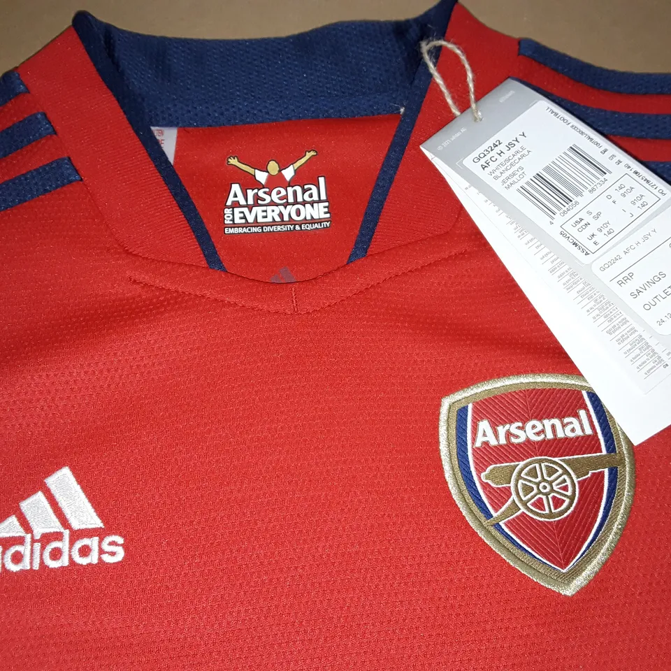 ARSENAL KIDS FOOTBALL SHIRT - UK 9/10 YRS