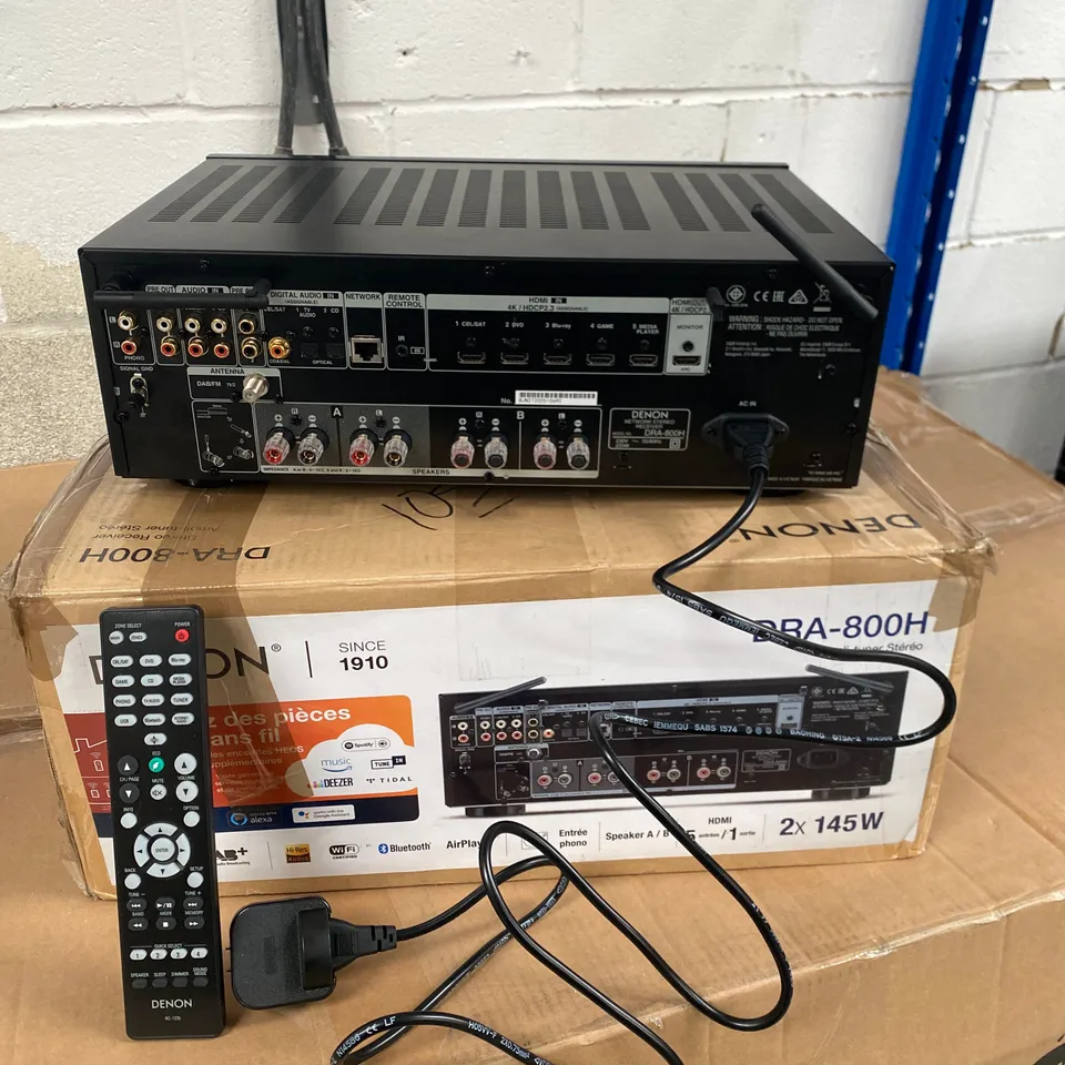 BOXED DENON DRA-800H