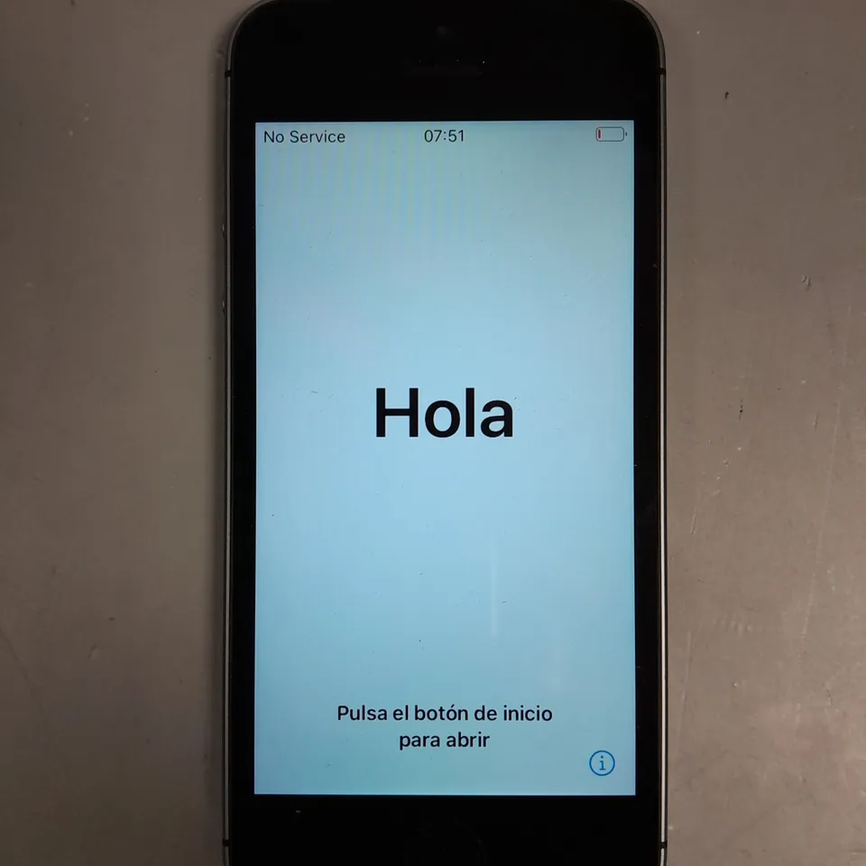 APPLE IPHONE 5 SE SMARTPHONE 