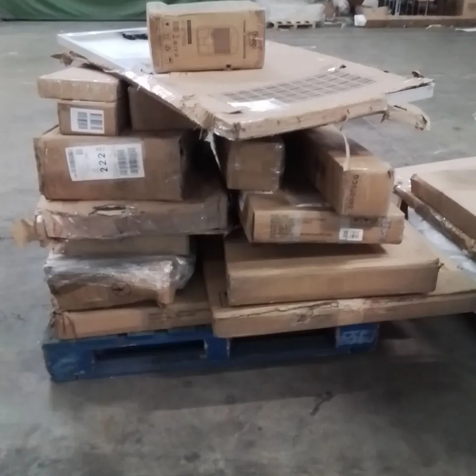 Pallet to include incomplete Furniture parts and peices 