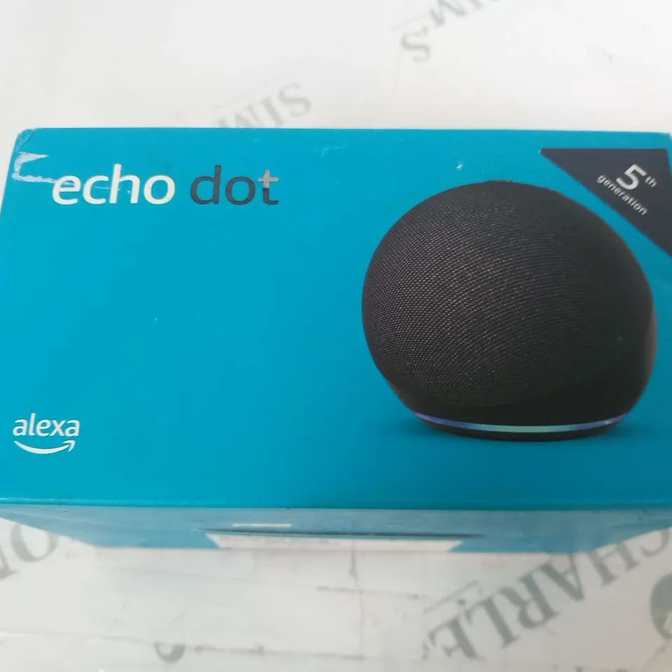 BOXED ALEXA ECHO DOT 5TH GENERATION