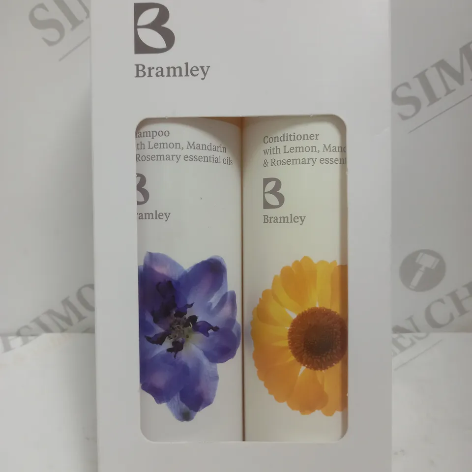 BOXED BRAMLEY SHAMPOO AND CONDITIONER HAIRCARE SET