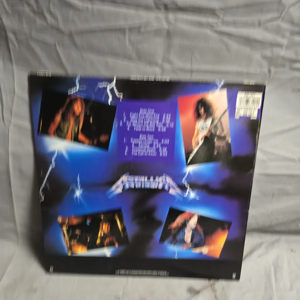 METALLICA - RIDE THE LIGHTNING VINYL LP