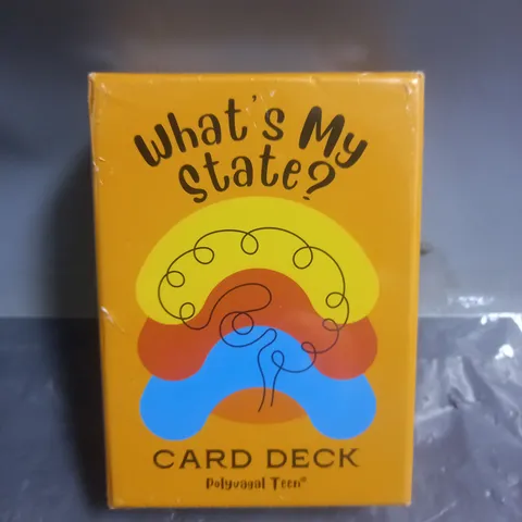 SEALED WHATS MY STATE POLYVAGAL TEEN CARD DECK