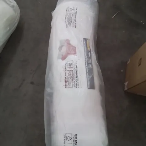 QUALITY BAGGED AND ROLLED SMALL DOUBLE AIRSPRUNG MATTRESS 