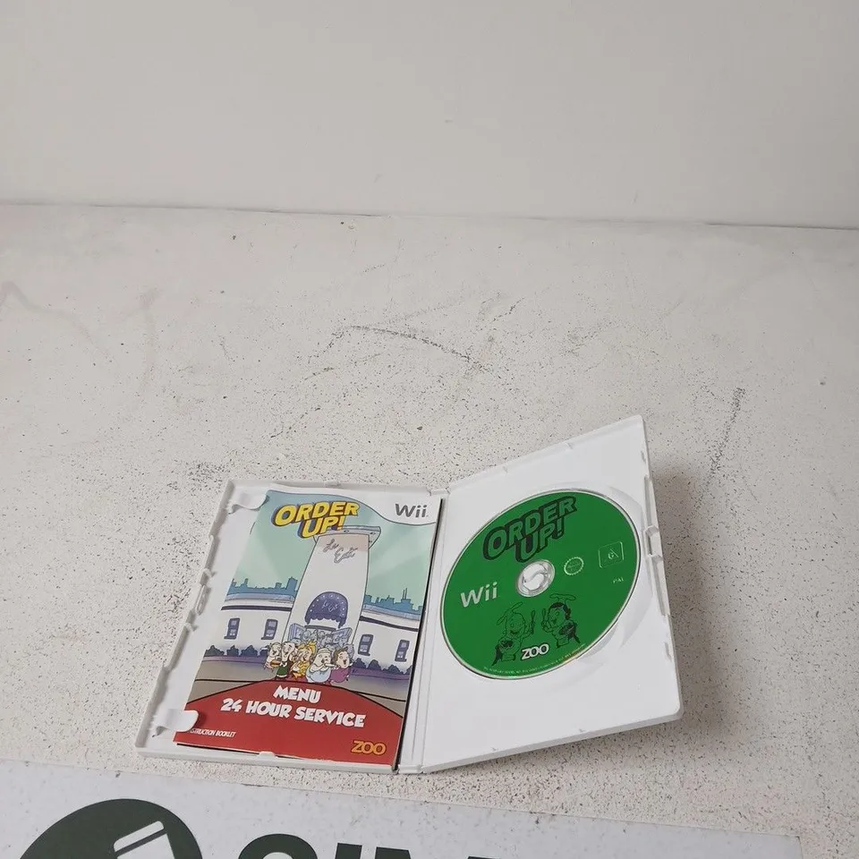ORDER UP! – NINTENDO WII GAME