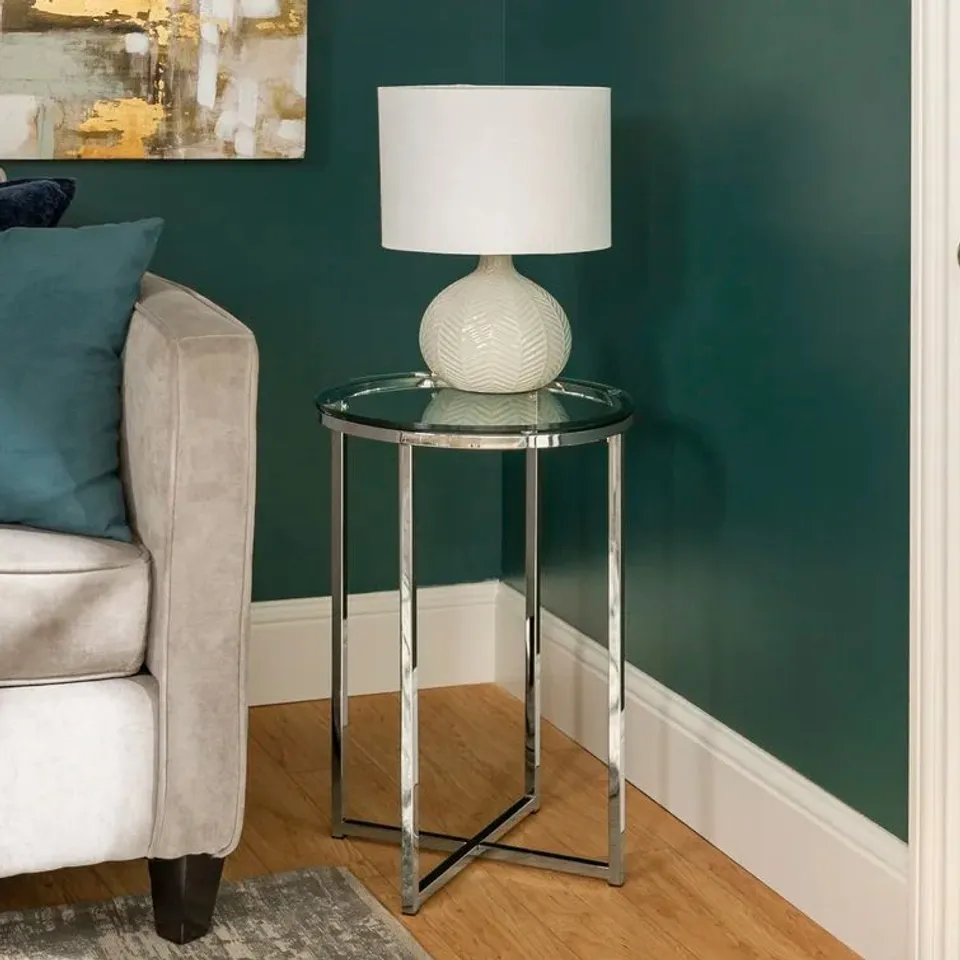 BOXED LEVERETTE SIDE TABLE (1 BOX)