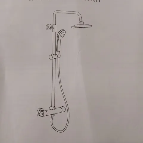 BOXED DUAL SHOWER HEAD (1 BOX)