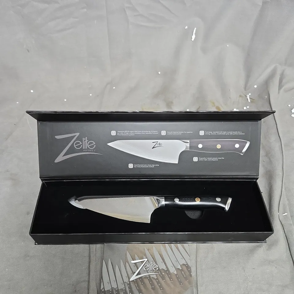ZELITE INFINITY 4.5" HONESUKI KNIFE ALPHA ROYAL JAPANESE SERIES