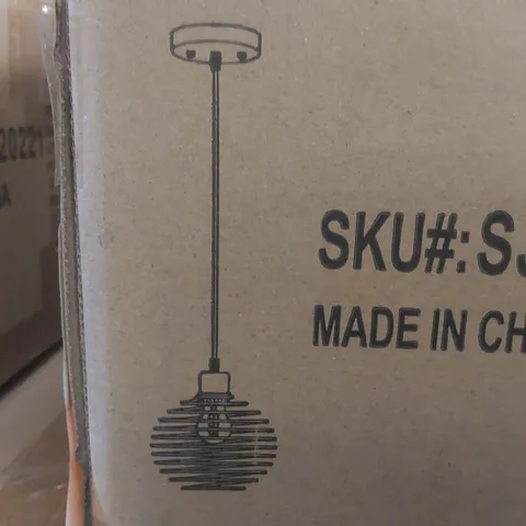 BOXED BARTRUFF 1-LIGHT SINGLE PENDANT BASE FINISH - CLASSIC BLACK 