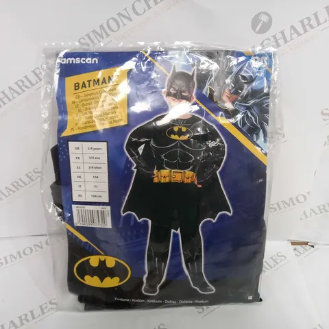 CHILDREN BATMAN COSTUME - 3/4 YEARS