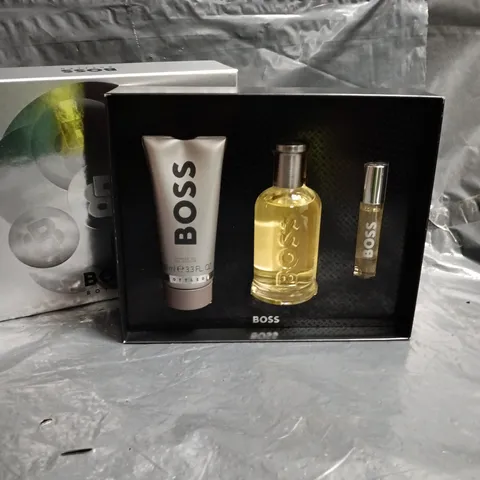 HUGO BOSS GIFT SET – 3-PIECE FRAGRANCE SET (BOTTLE, LOTION TUBE & MINI SPRAY)