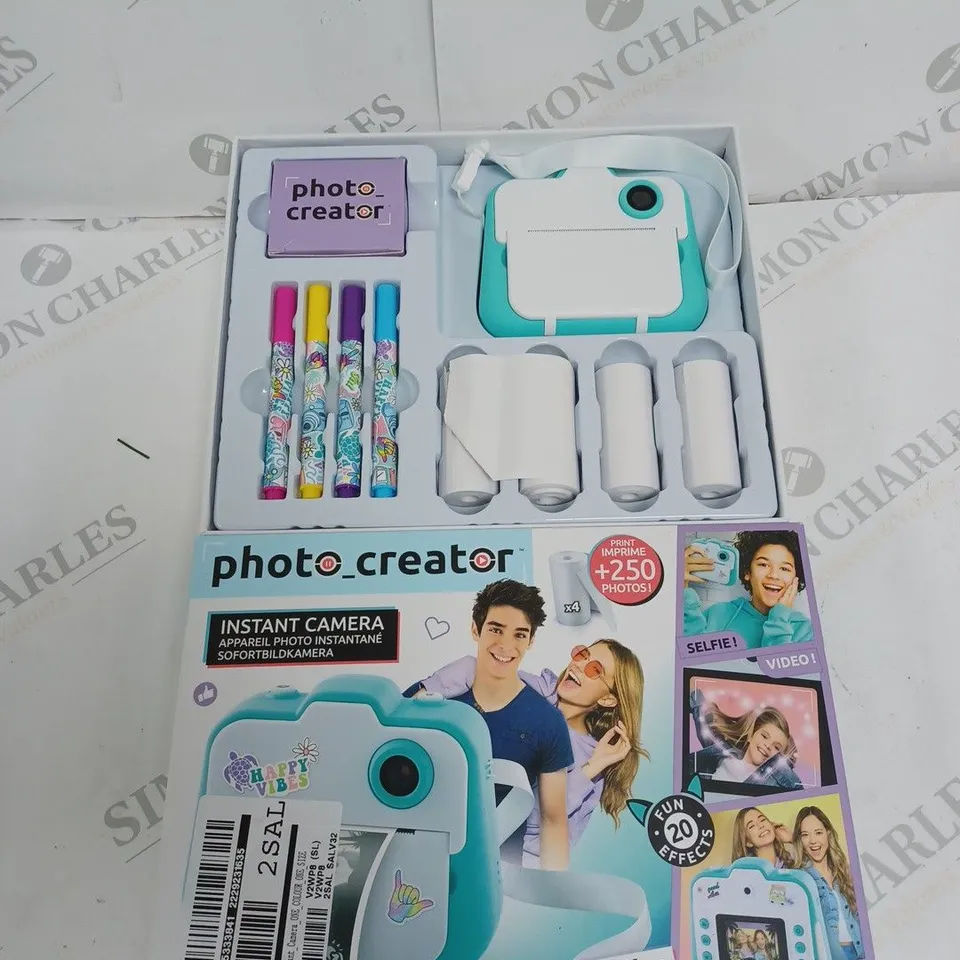 STUDIO CREATOR PHOTO CREATOR INSTANT CAMERA RRP £69.99