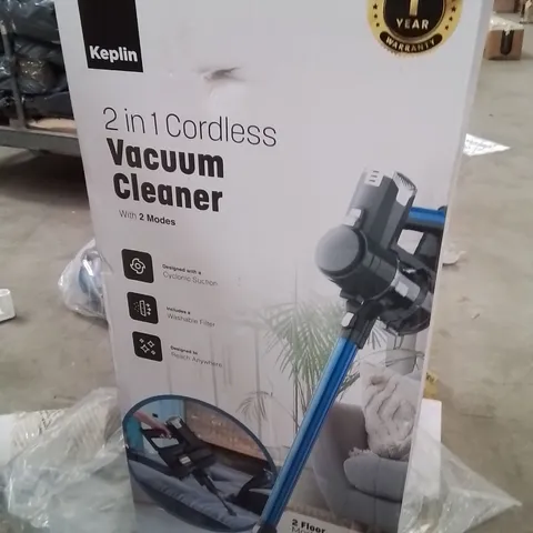 BOXED KEPLIN 2IN1 CORDLESS VACUUM CLEANER 