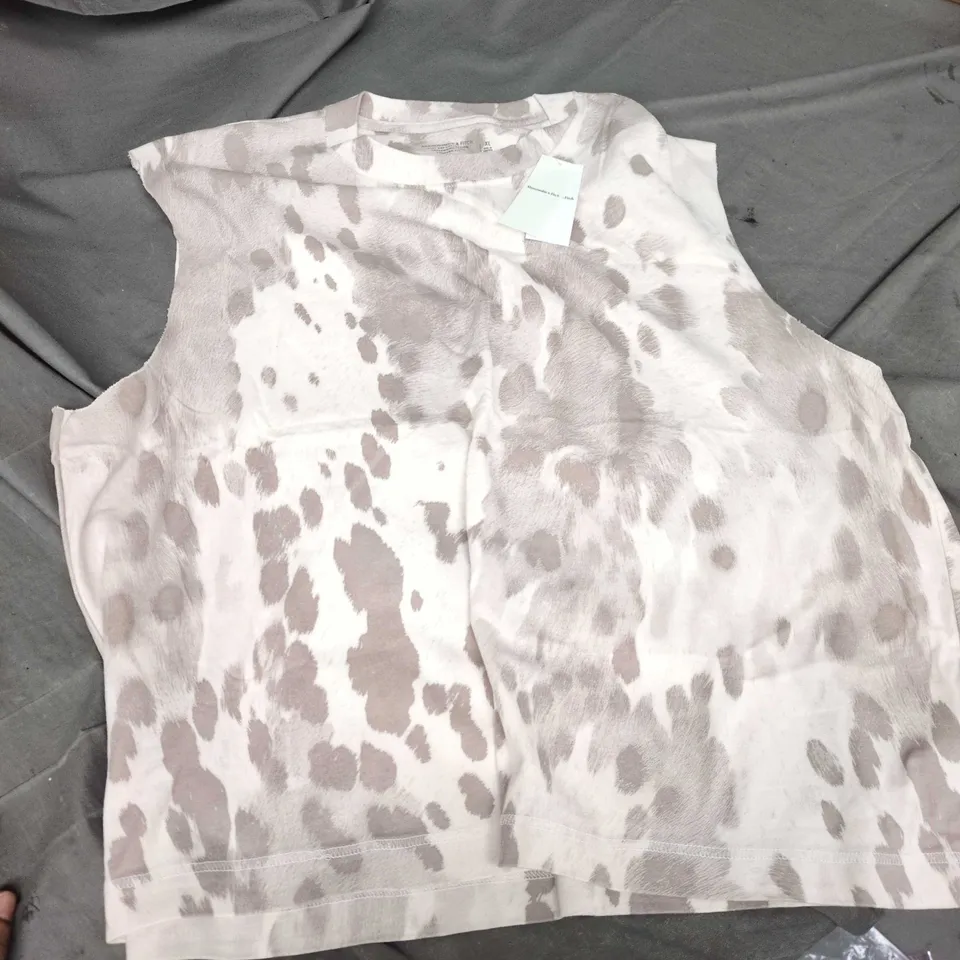 ABERCROMBIE & FITCH TIE-DYE SLEEVELESS TOP – XL 