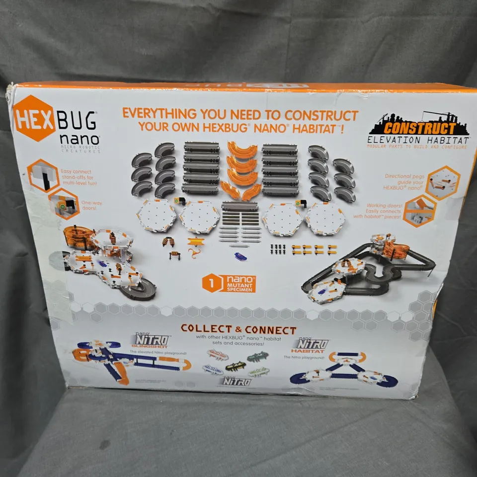 BOXED HEXBUG NANO CONSTRUCT HABITAT SYSTEM