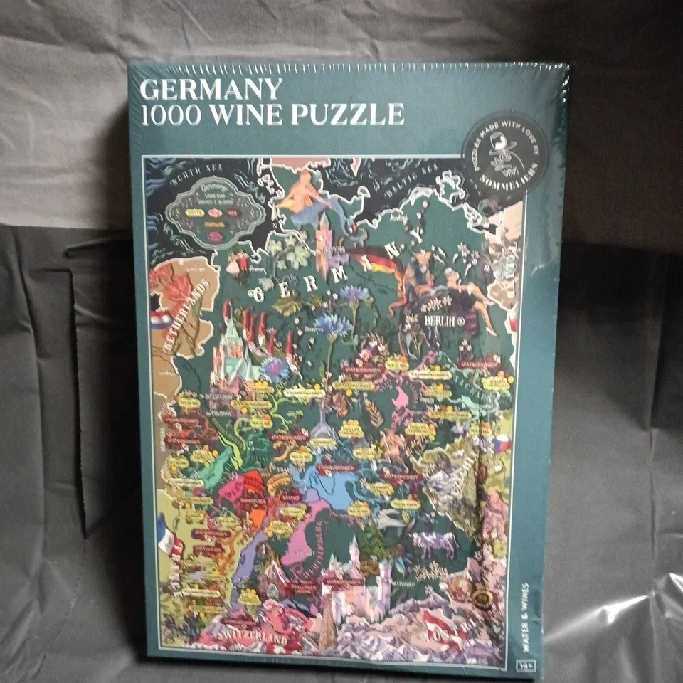 SEALED GERMANY 1000-PIECE WINE PUZZLE
