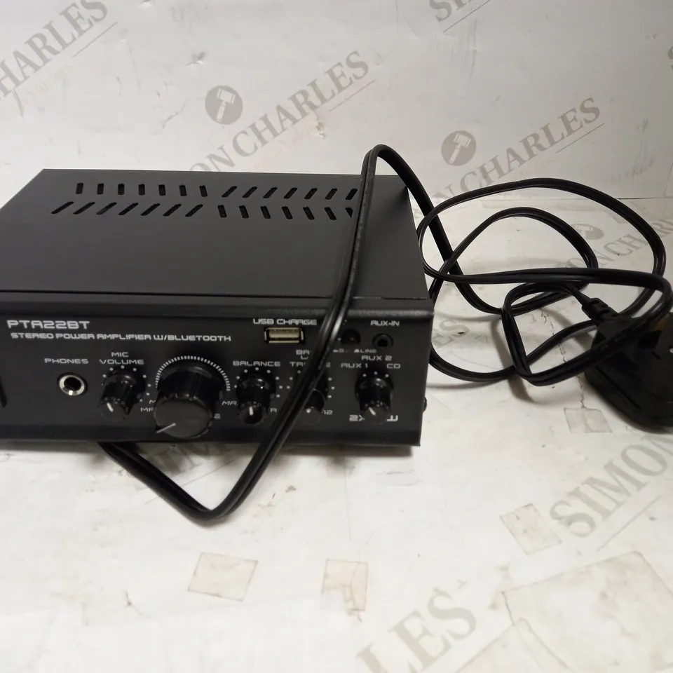 PYLE USA PTA22BT MINI 2X40W STEREO POWER AMPLIFIER RRP £92.99