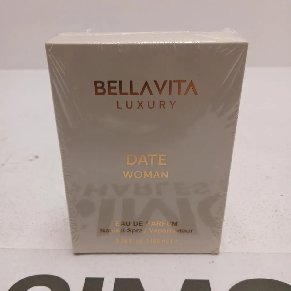 BOXED AND SEALED BELLAVITA LUXURY DATE WOMAN EAU DE PARFUM 100ML