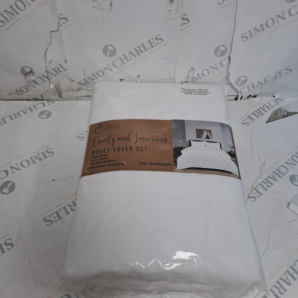 COTTON PASSION DUVET COVER SET SIZE KING 