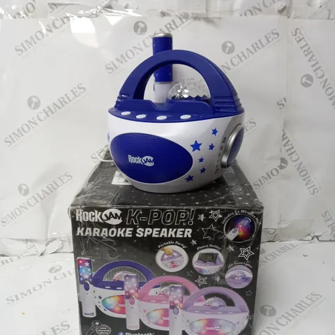 ROCKJAM 10-WATT RECHARGEABLE K-POP KARAOKE SPEAKER