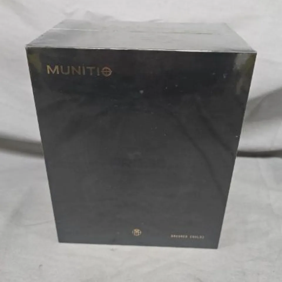 BRAND NEW BOXED MUNITIO PRO30 BRUSHED GOLD WIRELESS HEADPHONES 2AQPX-PRO30