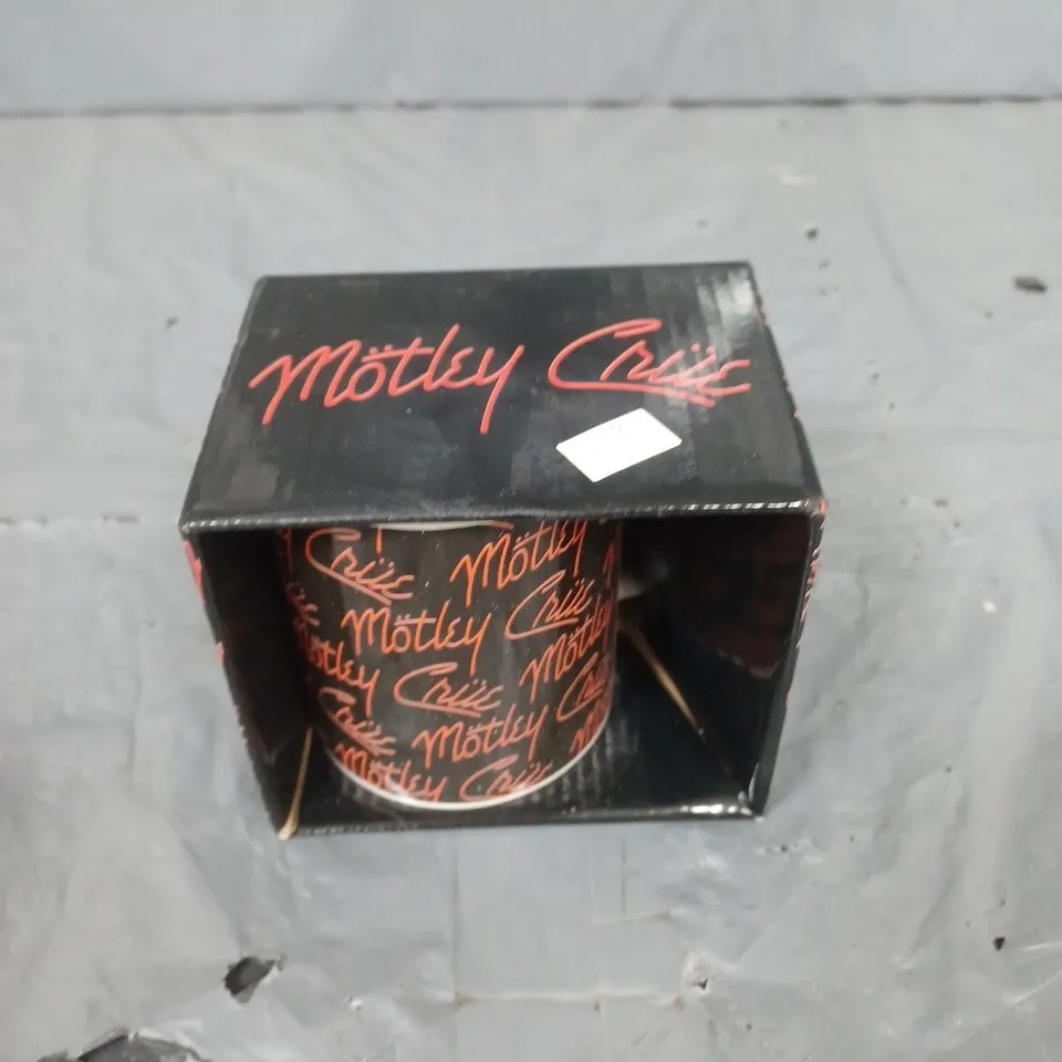 BOXED MOTLEY CRUE MUG - COLLECTION ONLY 