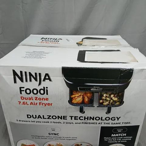 NINJA FOODI DUAL ZONE 7.6L AIR FRYER 