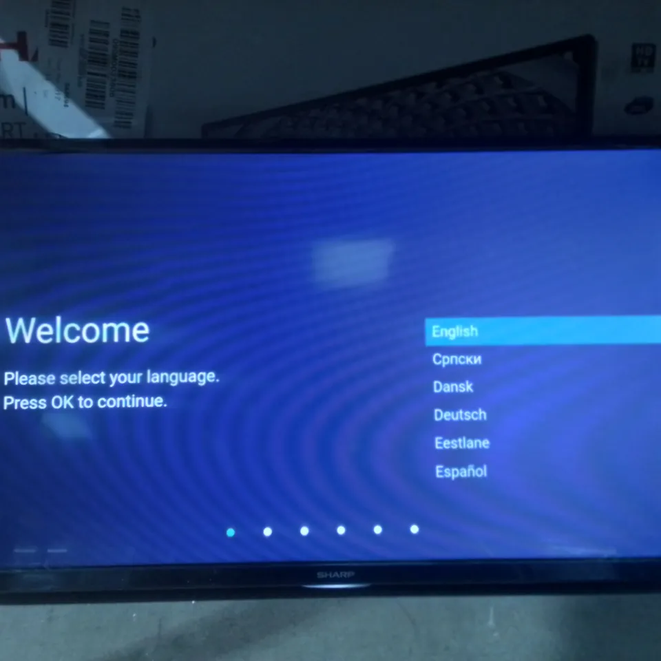  BOXED SHARP SMART TV HD/FULL HD 32" HD READY 32BC3K