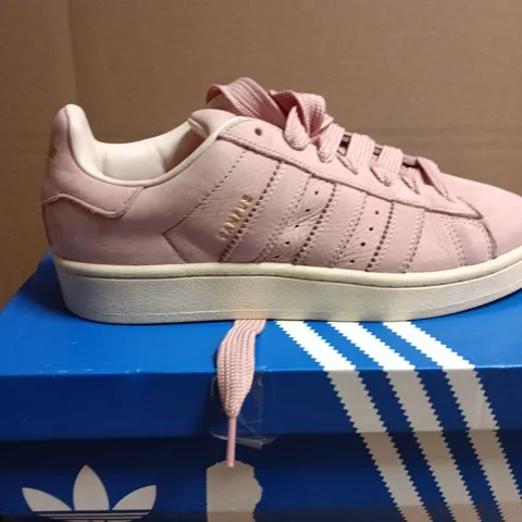 ADIDAS CAMPUS PINK SUEDE TRAINERS – UK 7 