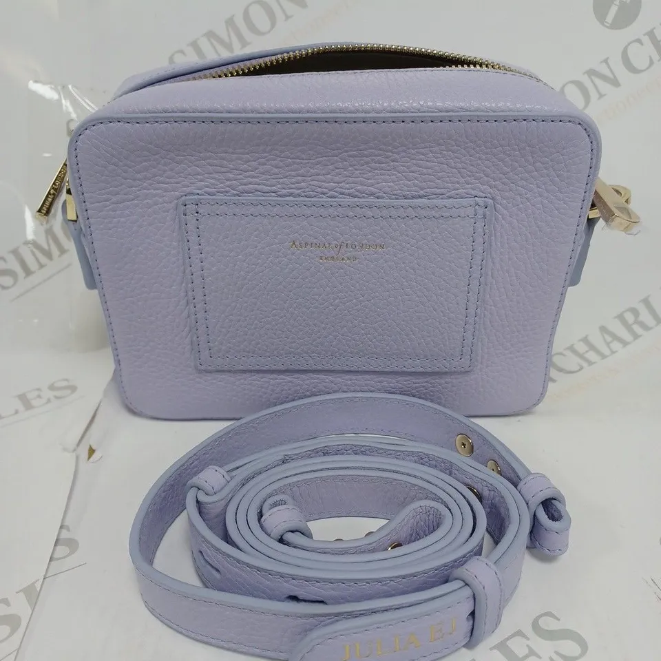ASPINAL OF LONDON LILAC SMALL CROSS BODY BAG 