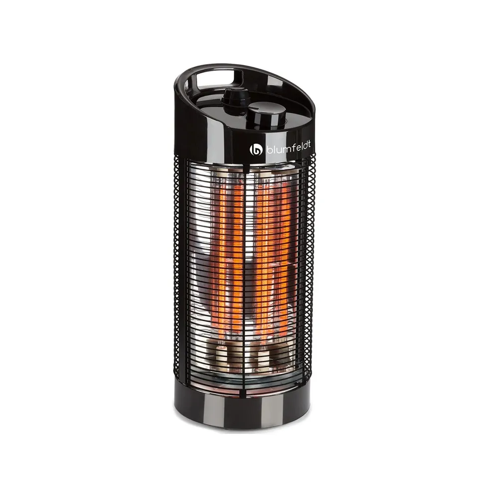 BOXED BLUMFELDT HEAT GURU 360 1800W RADIANT TOWER HEATER