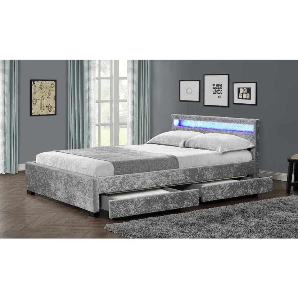 COMET OTTOMAN BED - DOUBLE- 3 BOXES